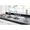 Gourmetier GKTD33226 Drop-in Double Bowl Kitchen Sink, Brushed GKTD33226 - alternate 2